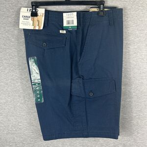 NWT Men's Izod Blue Cargo Shorts, Sz. 40, Casual Classic, READ MRSP$60